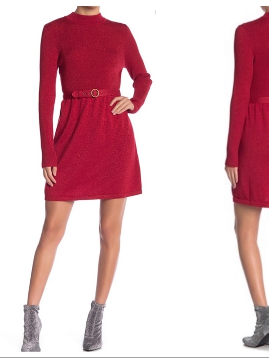 Free People Dresses & Skirts - Free People French Girl Sweater Minidress 0593